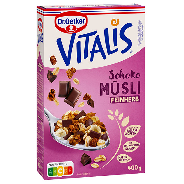 Dr. Oetker Vitalis Schokomüsli feinherb 400 g