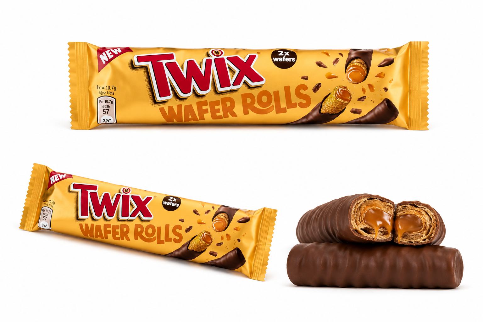 Twix Wafer Rolls 22,5g