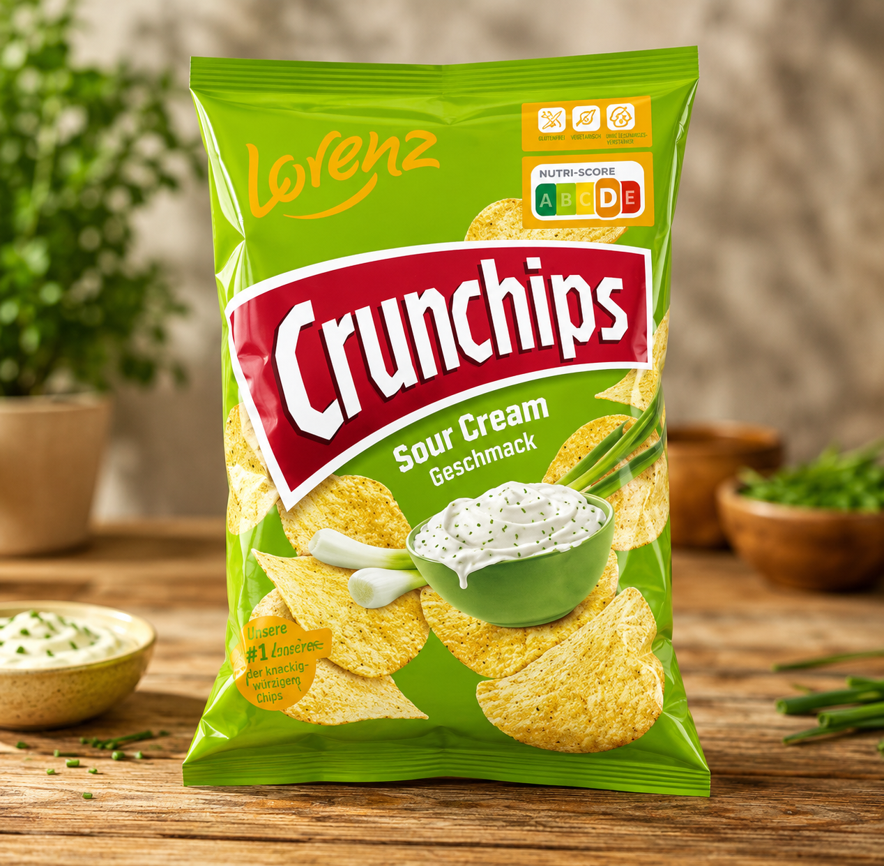 Crunchips Sour Cream 150g