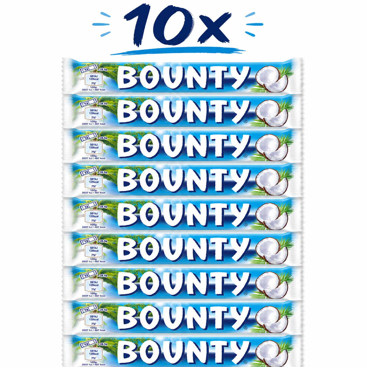 Bounty 10x 57 g