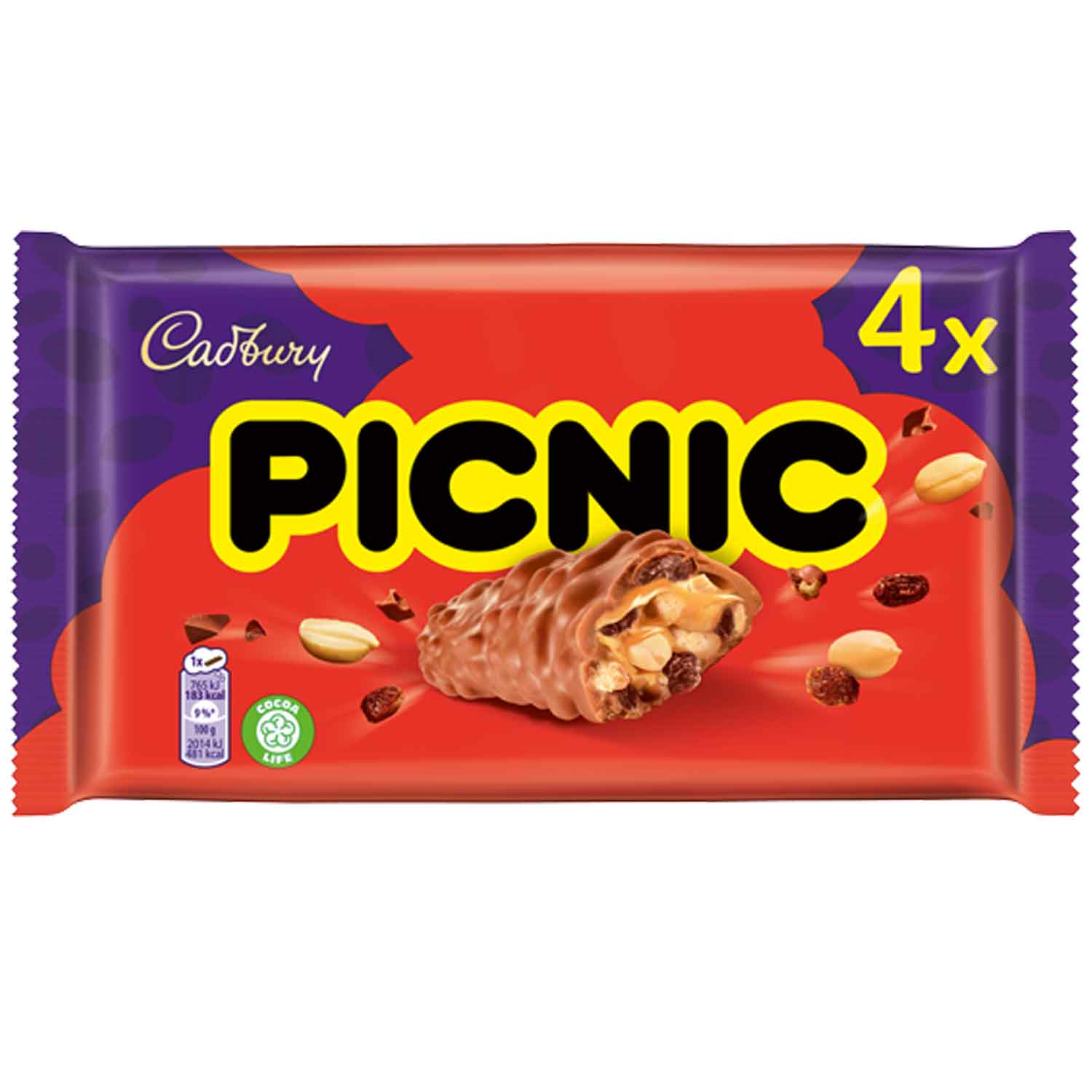 Cadbury Picnic 4 x 38 g