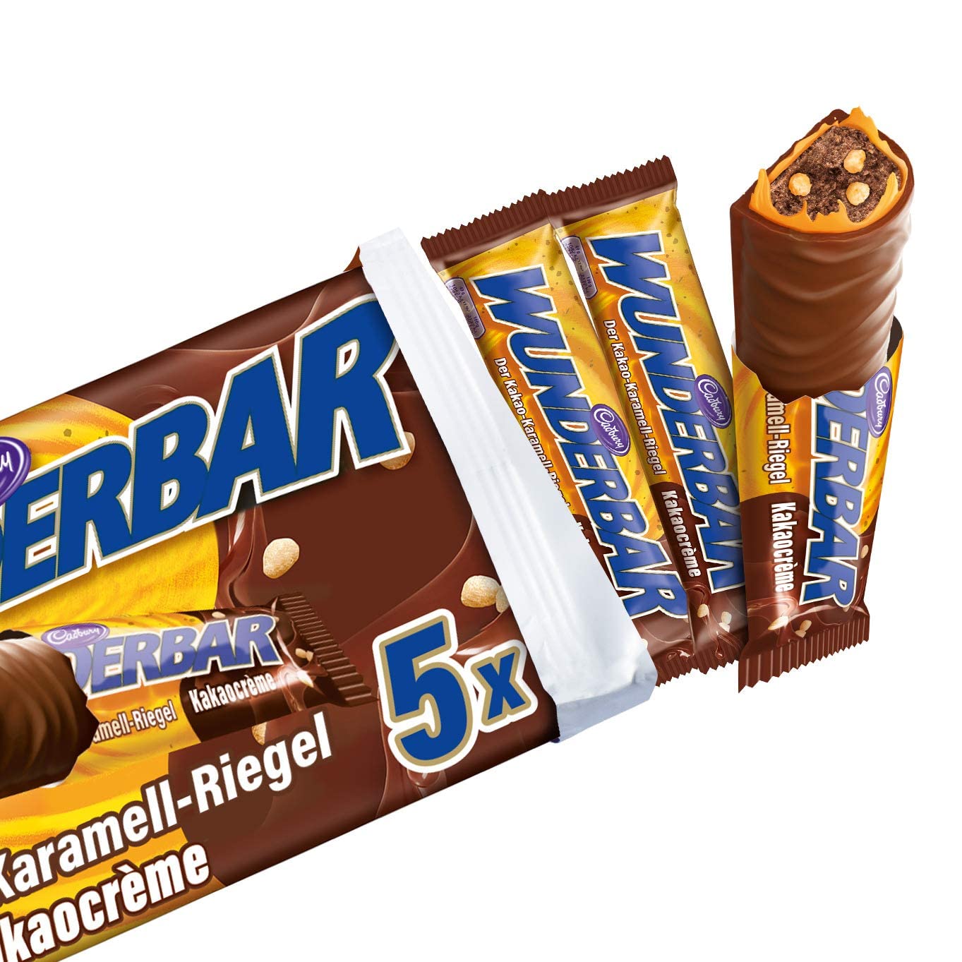 Cadbury Wunderbar Kakaocreme 5 x 37 g