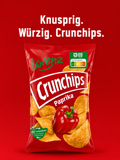 Crunchips Paprika 150g