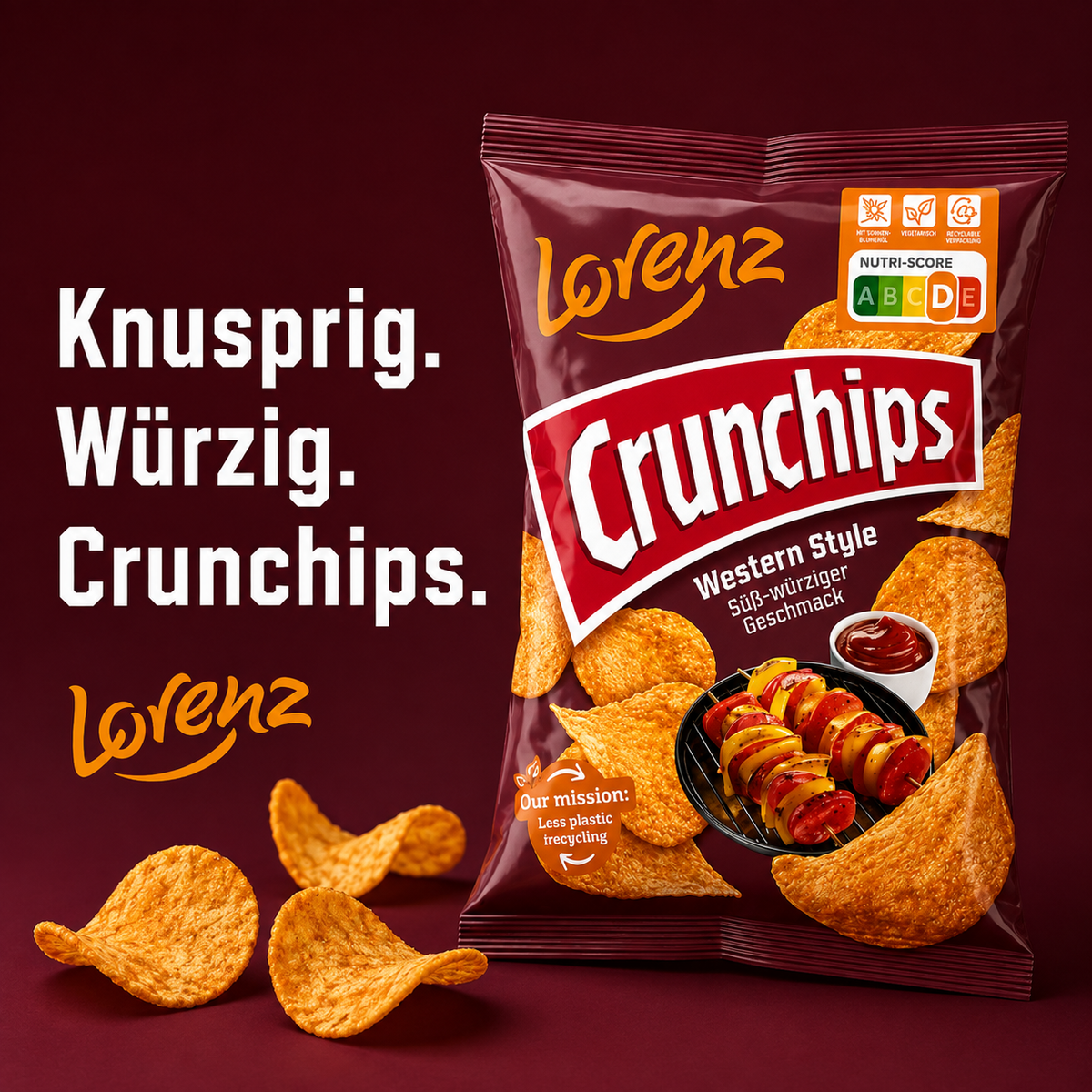 Crunchips Western Style 150g