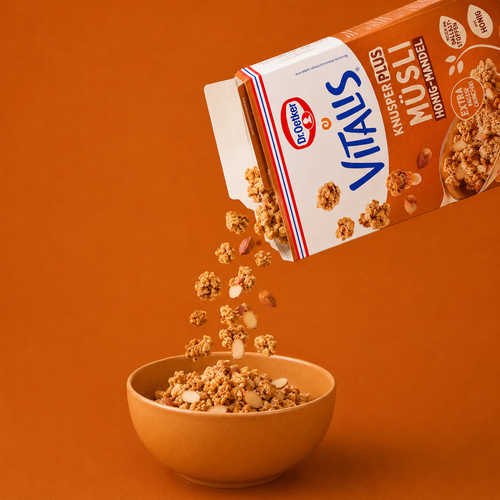Dr. Oetker Vitalis KnusperPlus Honig-Mandel 450 g