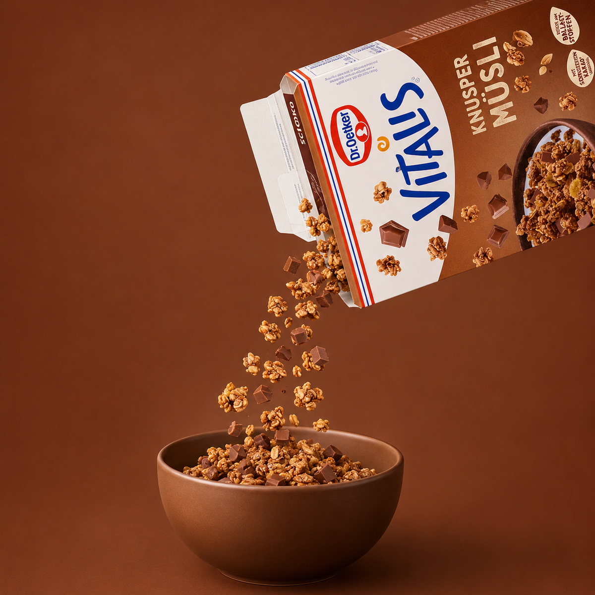 Dr. Oetker Vitalis Knuspermüsli Schoko 500 g