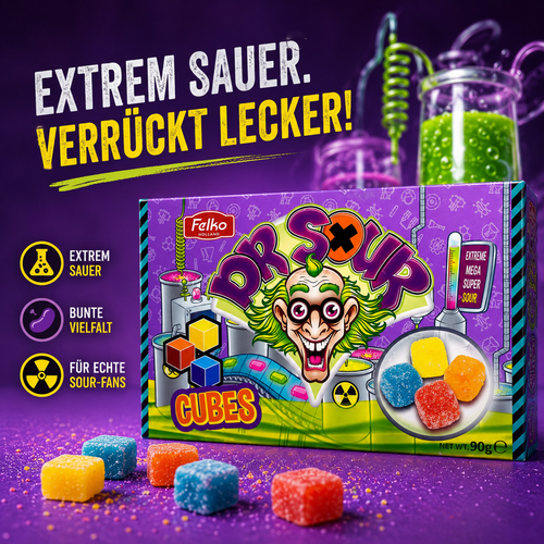 Felko Dr. Sour Cubes 90 g