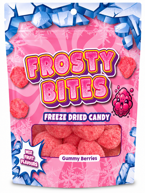 Frosty Bites Freeze Dried Candy Gummy Berries 50 g