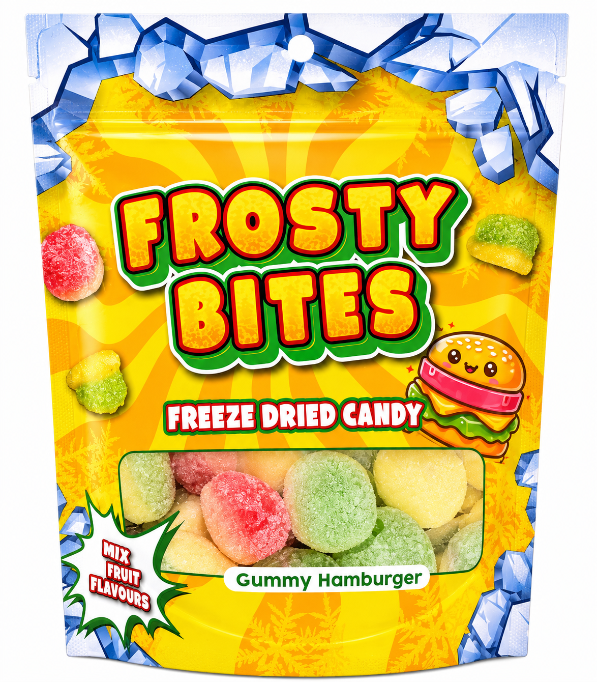 Frosty Bites Freezed Dried Candy Hamburger 50 g
