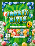 Frosty Bites Rainbow Sour Candy 76 g