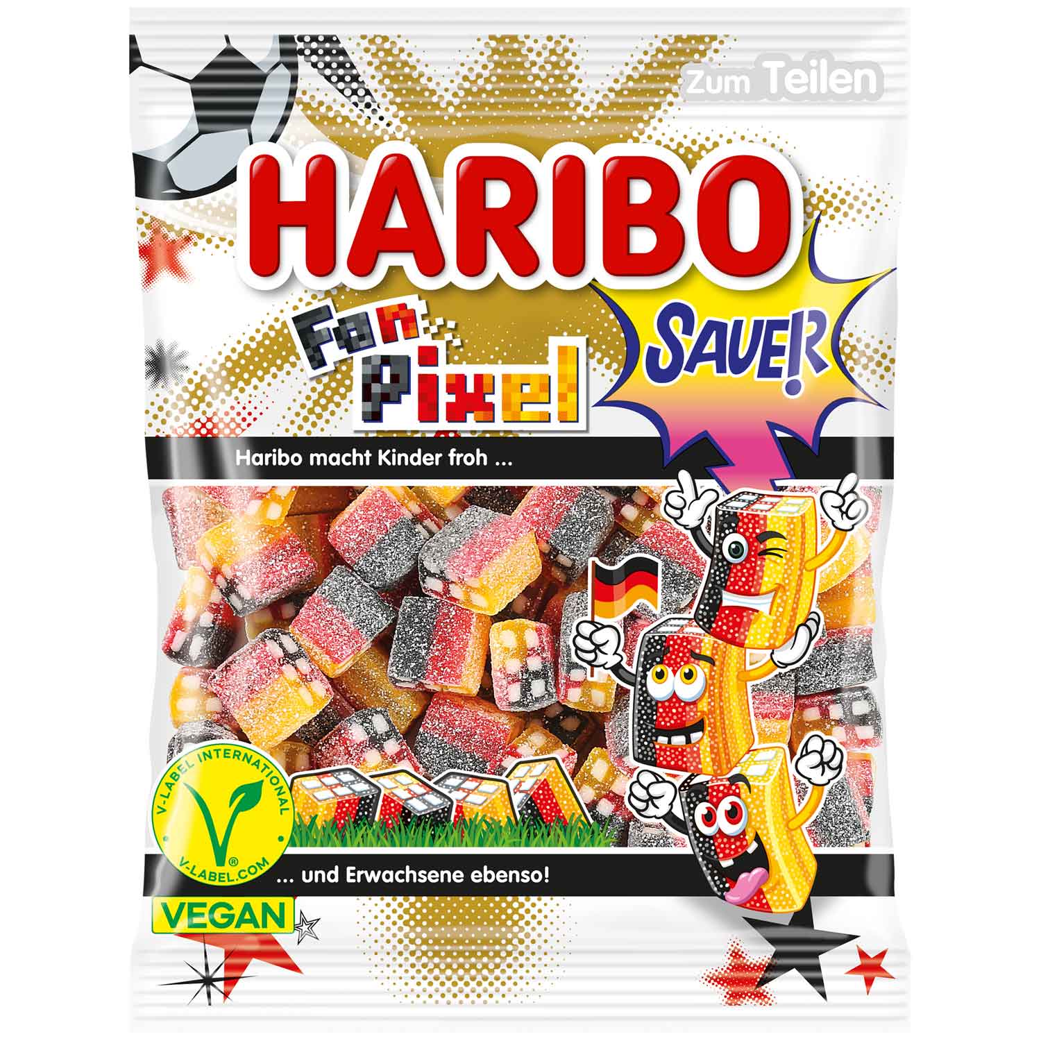 Haribo Fan Pixel sauer 160 g