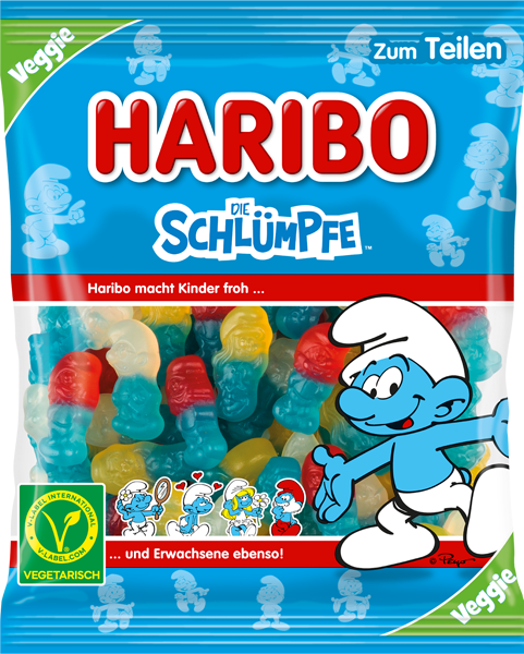 Haribo Schlümpfe Vegan 175 g