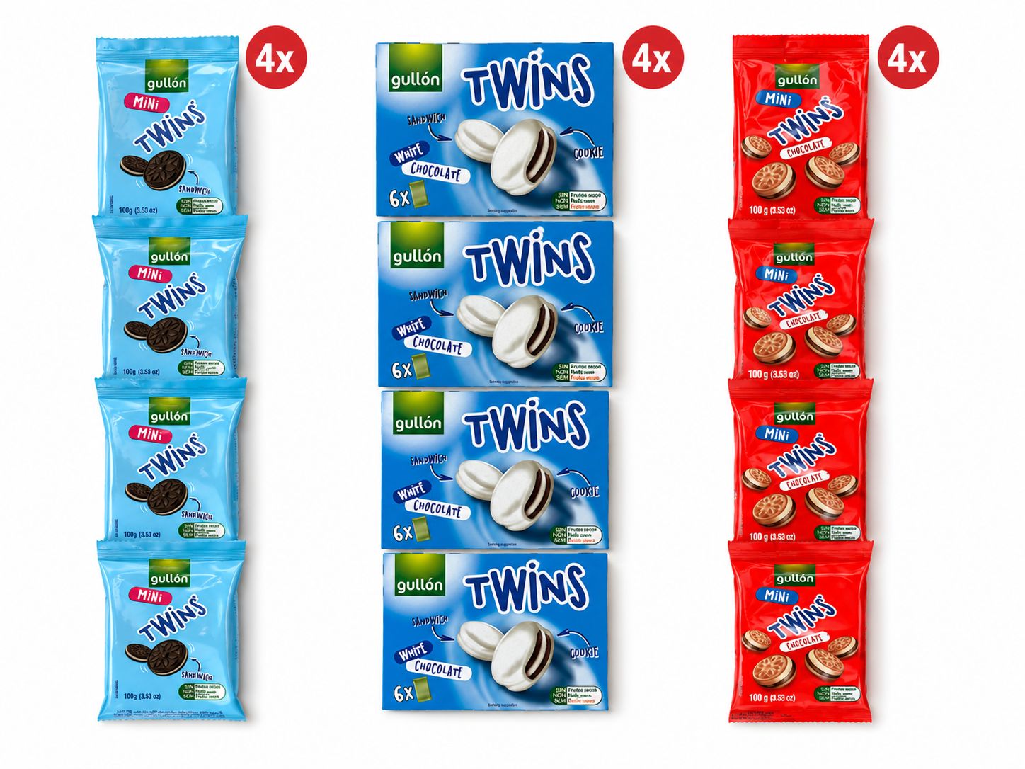 Gullón 12 x Twins Mix