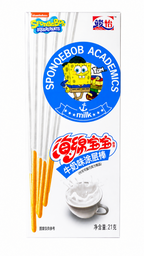 JUNYI SpongeBob Schwammkopf Stäbchen Milchgeschmack 21 g