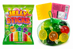 Jelly Sticks Sour x Fruit Shaped Jelly Bundle!