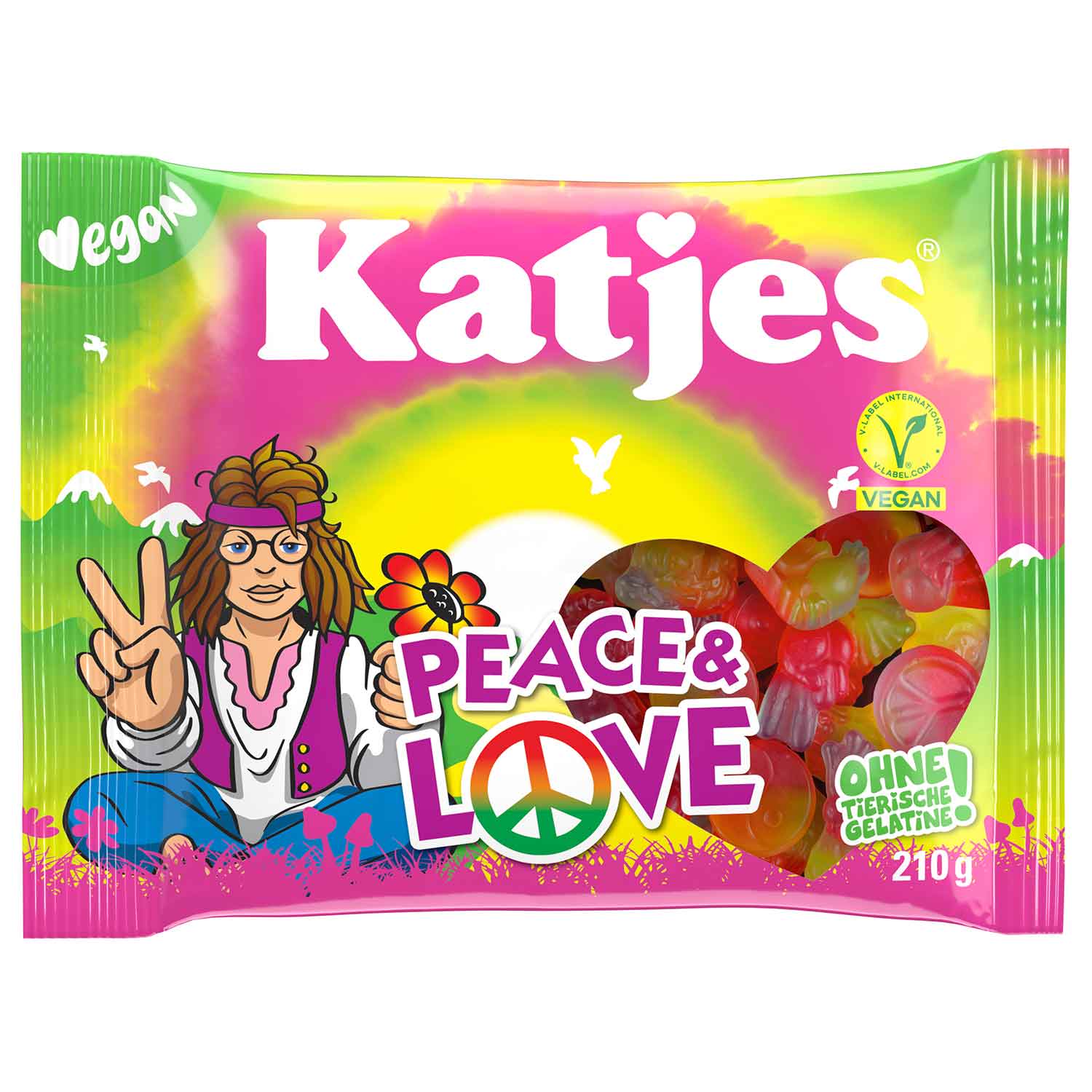 Katjes Peace and Love 210 g