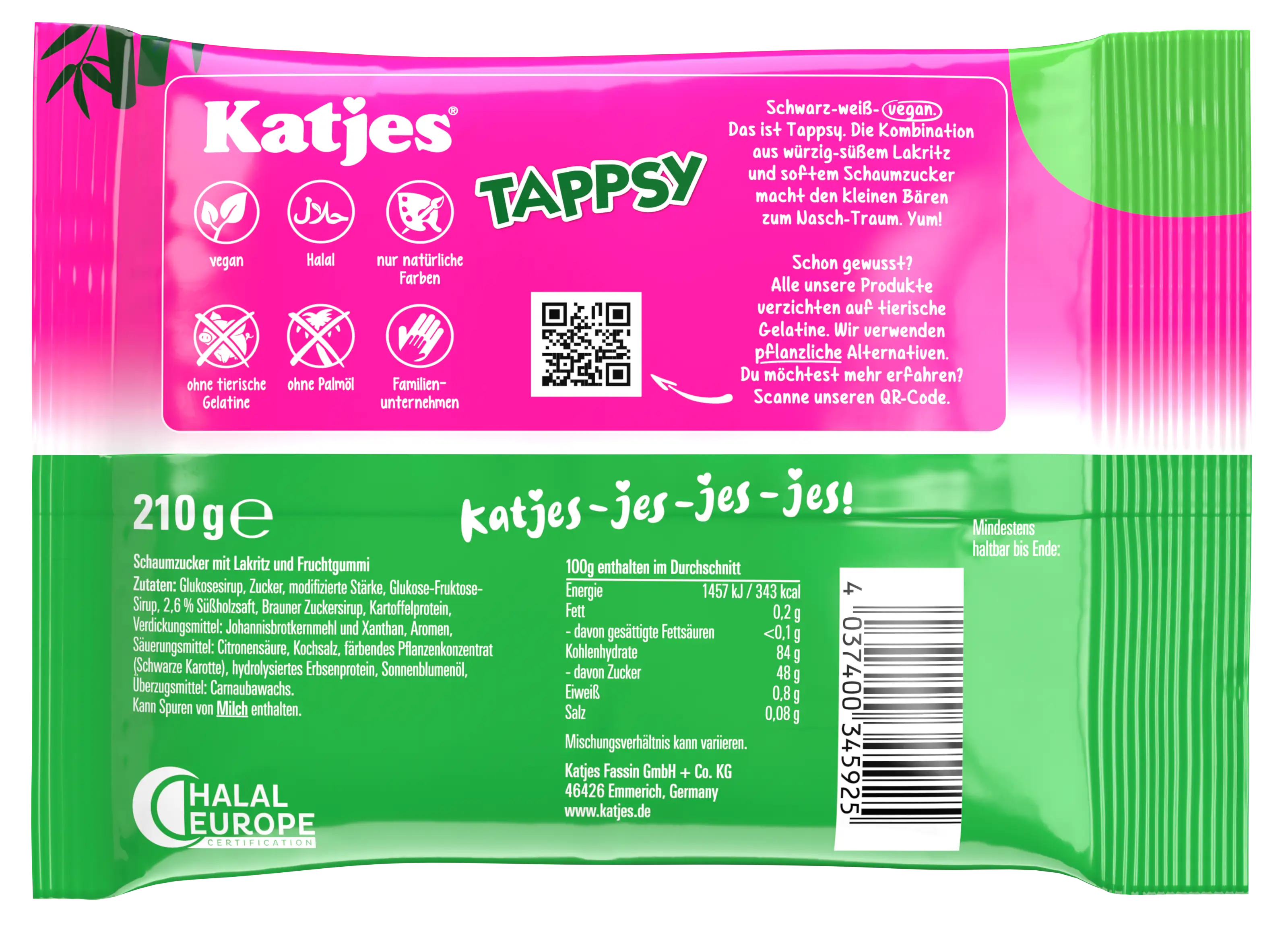 Katjes Tappsy Vegan 210 g