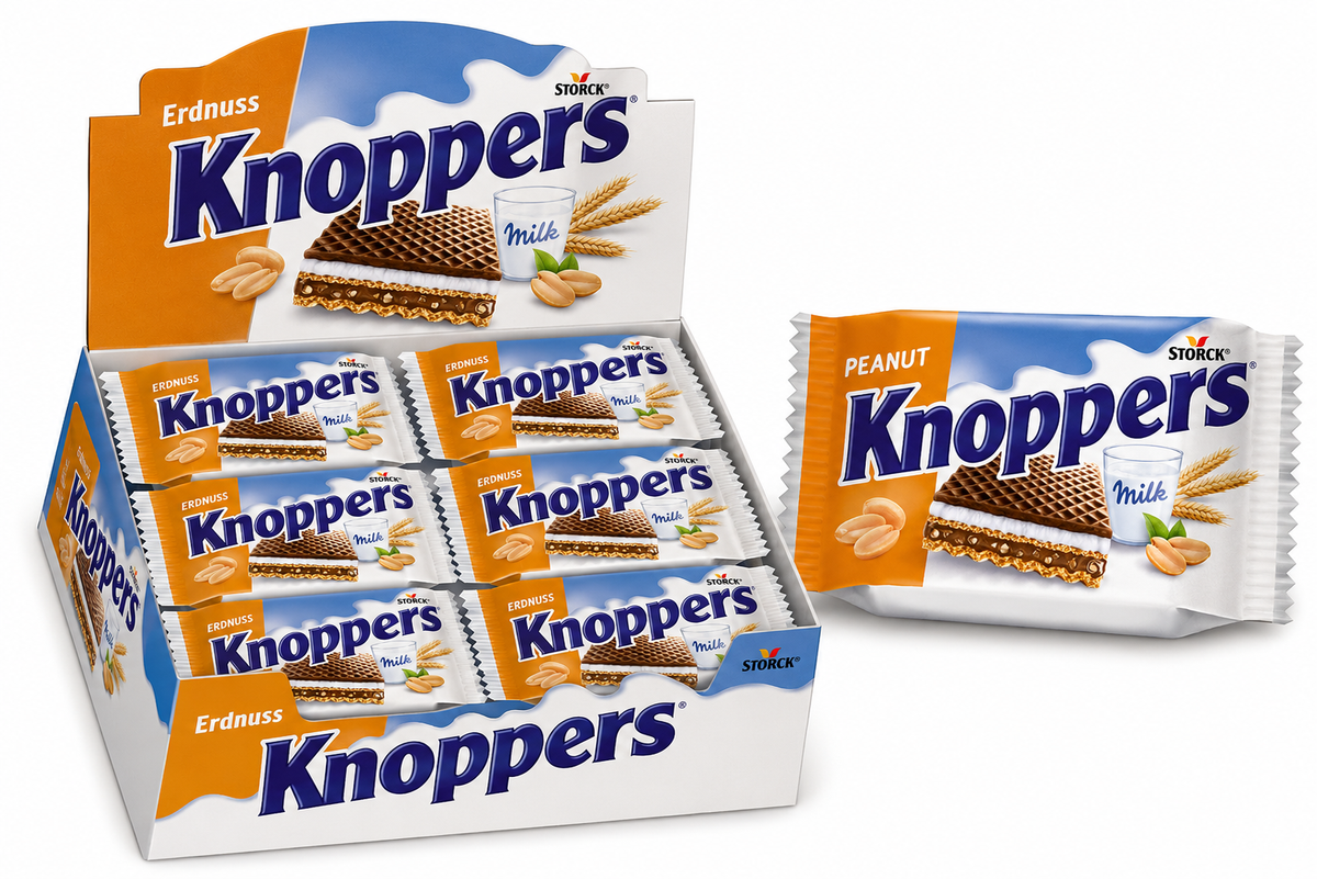 Knoppers Erdnuss 24 x 25g