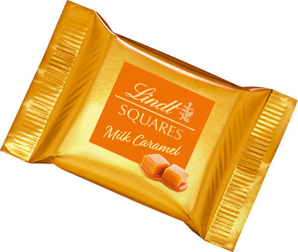 Lindt Squares Milk Caramel 144 g