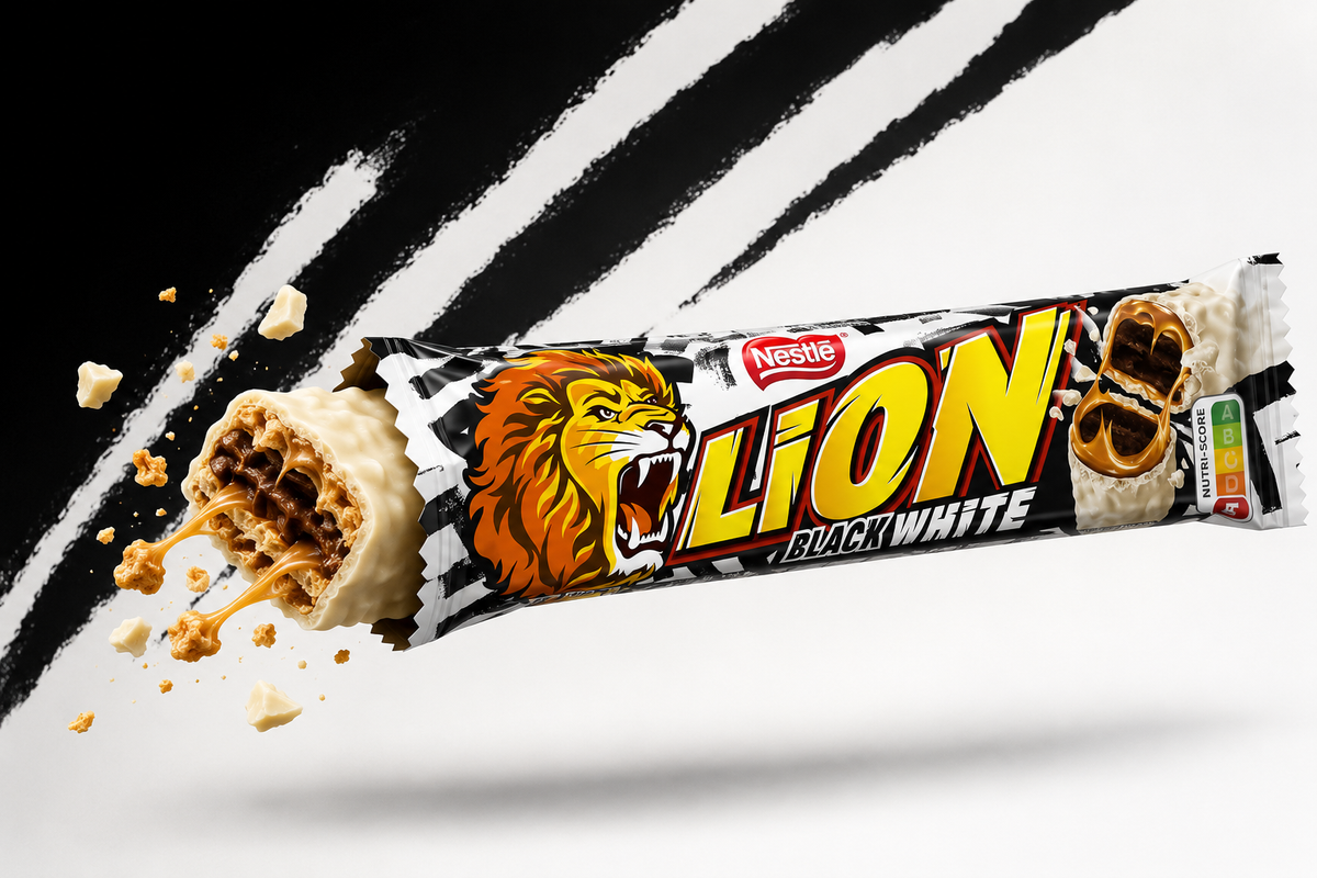 Lion Black & White Schokoriegel 24 x 42 g