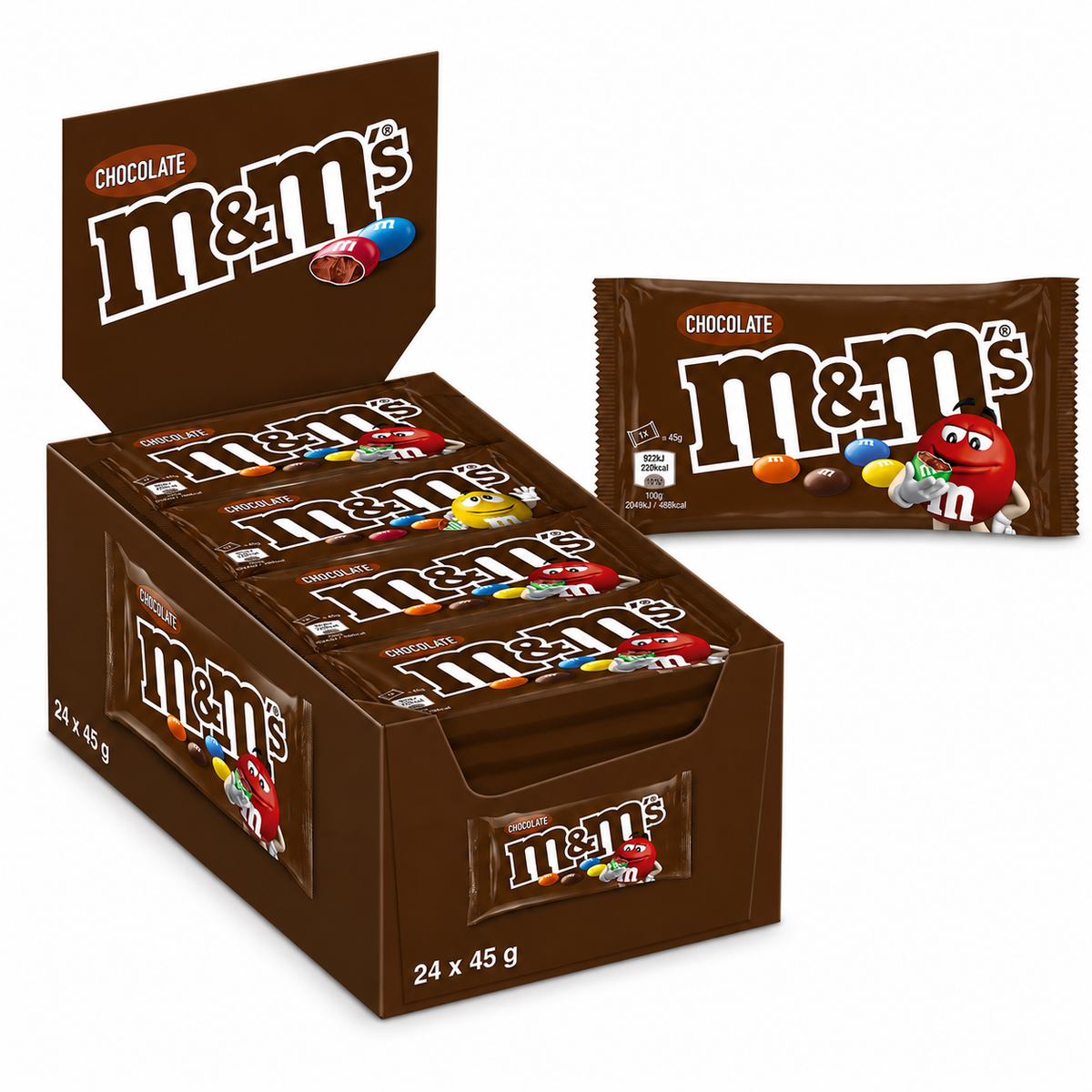 M&M's Chocolate 24 x 45 g