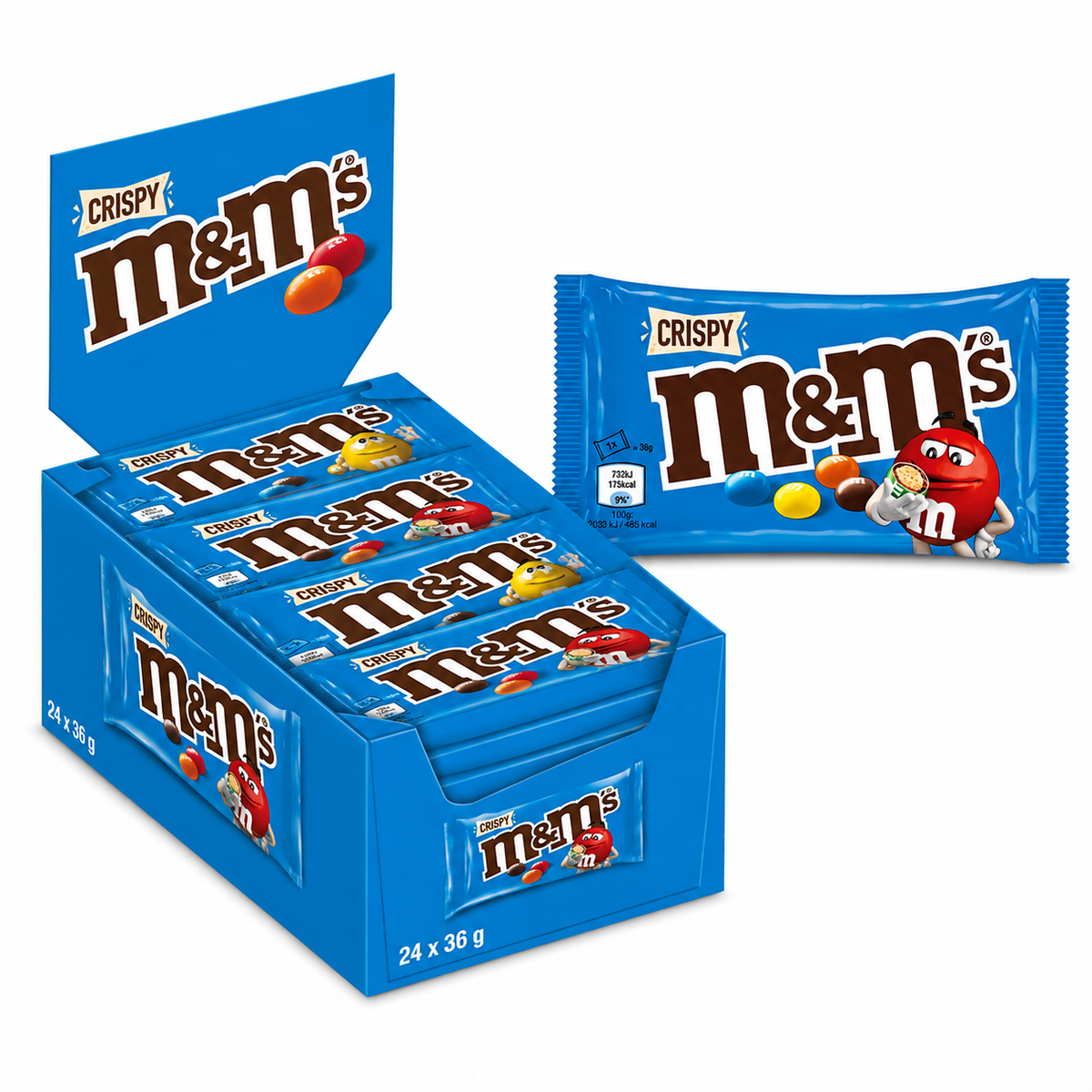 M&M's Crispy 24 ×36 g