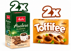 Melitta Auslese Klassisch & Toffifee Set, 2 x 500 g + 2 x 125 g