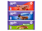 Milka Riegel Bundle Nussini, Oreo, Strawberry