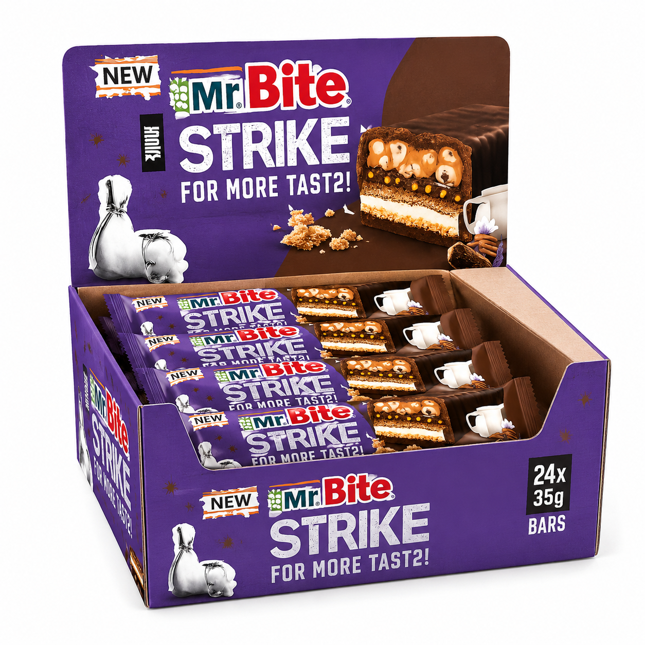 Mr. Bite Strike Dark 24 x 40 g