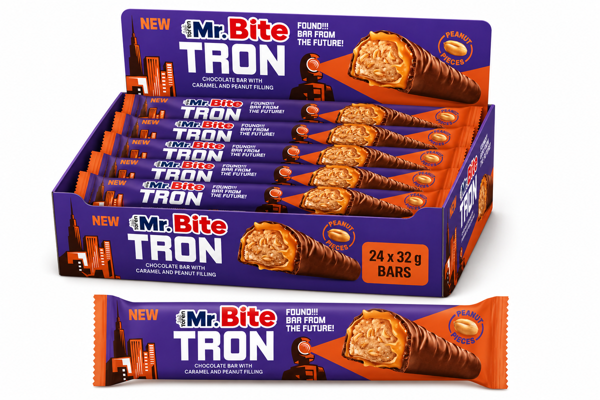 Mr. Bite Tron Karamel Erdnuss 24 x 32 g