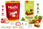 Mytcha Matcha Strawberries, Royal Mochi Strawberry Cheesecake Bundle