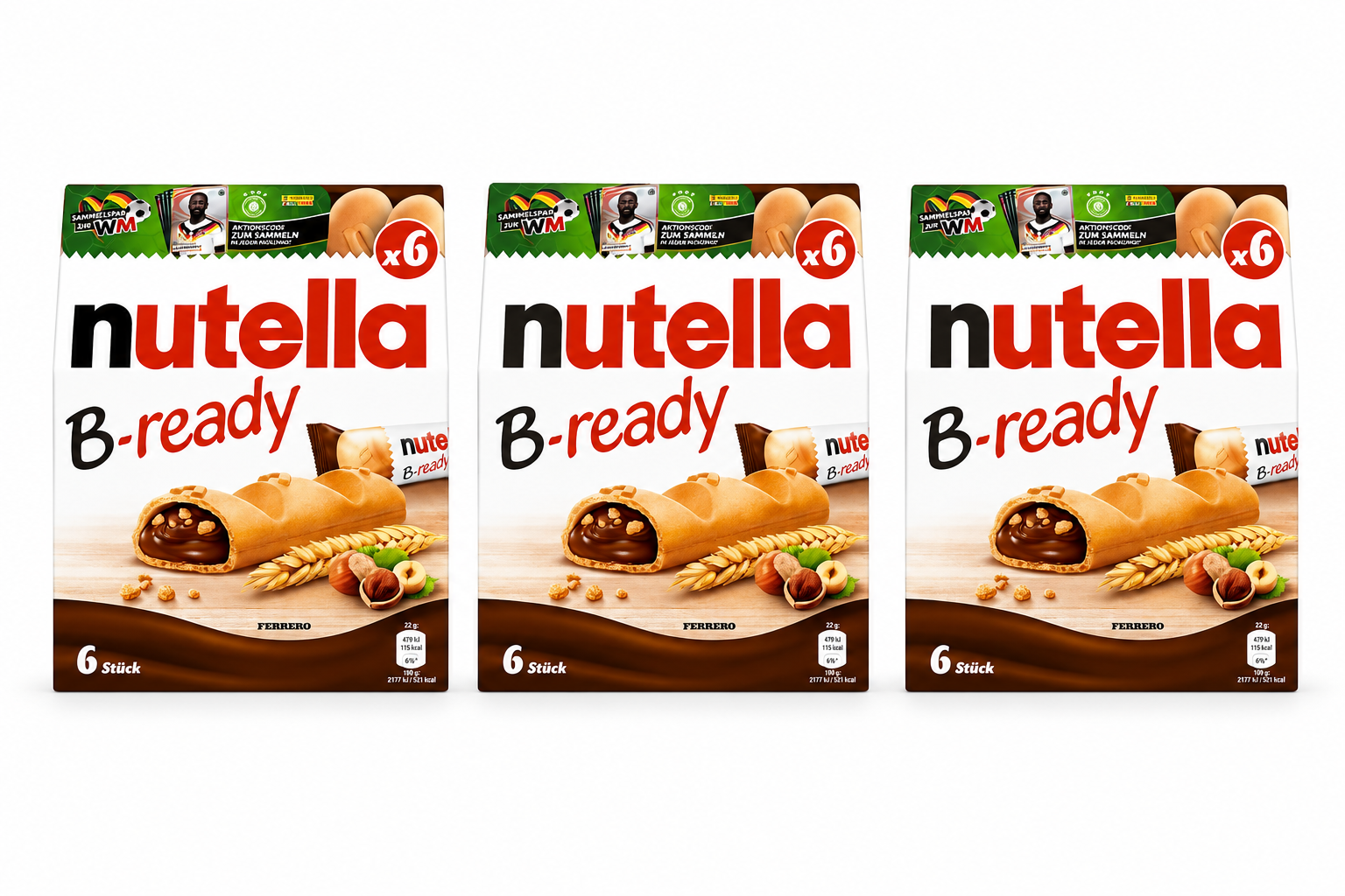 Nutella B-ready 3 er Bundle