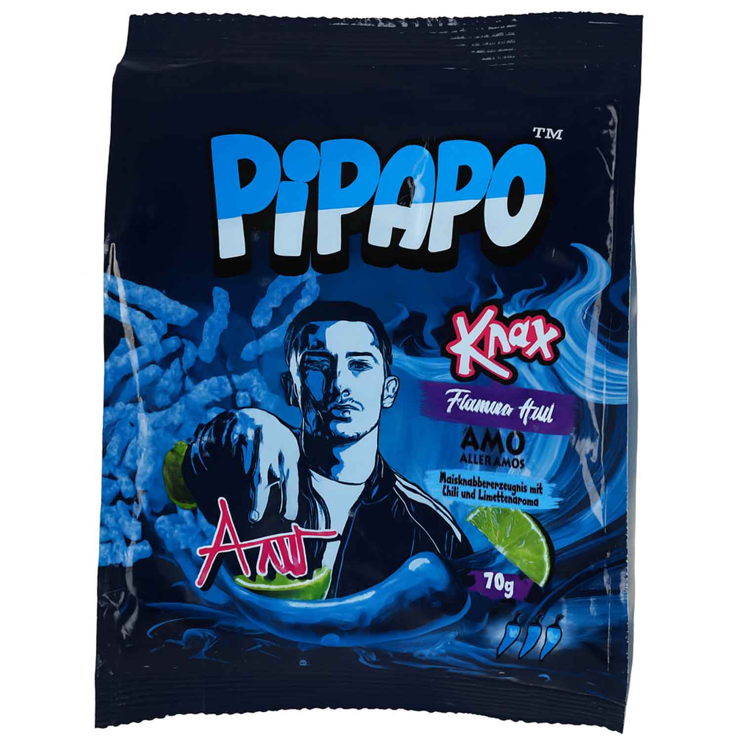 Pipapo Knax Flama Azul Amo aller Amos 70 g