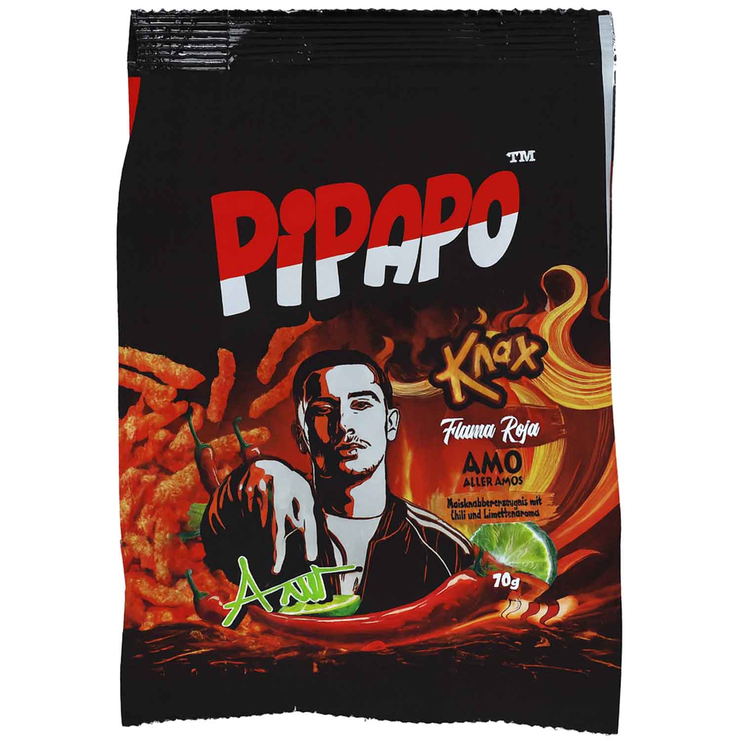 Pipapo Knax Flama Roja Amo aller Amos 70 g