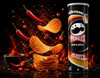 Pringles Bundle Hot & Spicy,  Sour Cream & Onion, Texas BBQ 3 x185 g