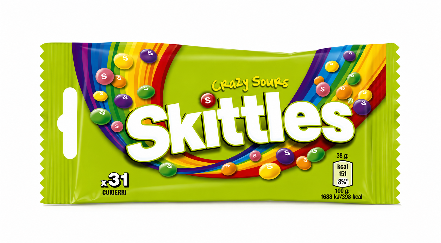 Skittles Crazy Sours 38 g