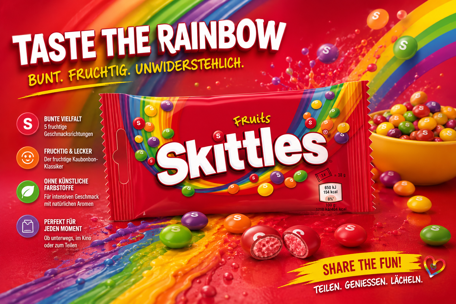 Skittles Fruit 38 g