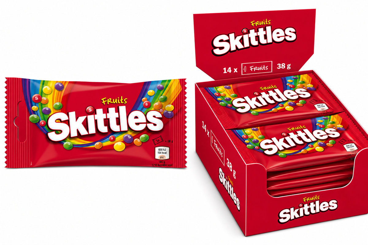 Skittles Fruits 14 x 38g
