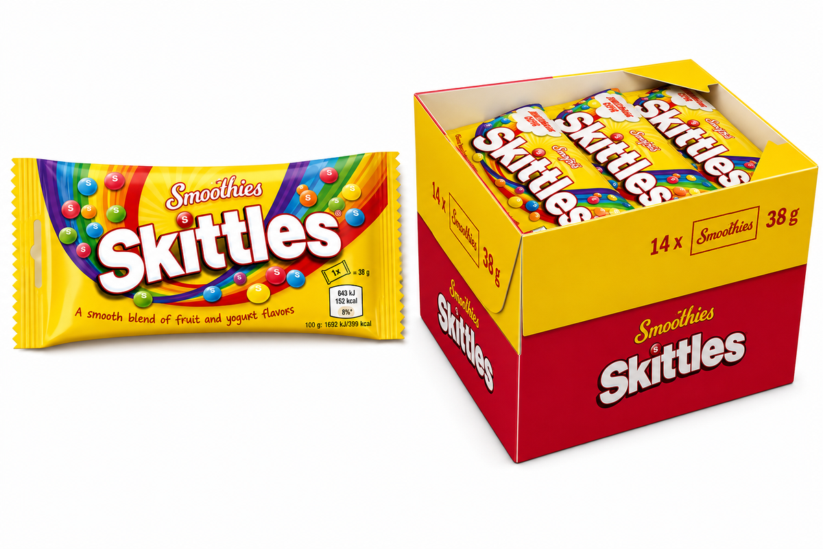 Skittles Smoothies 14 x 38g