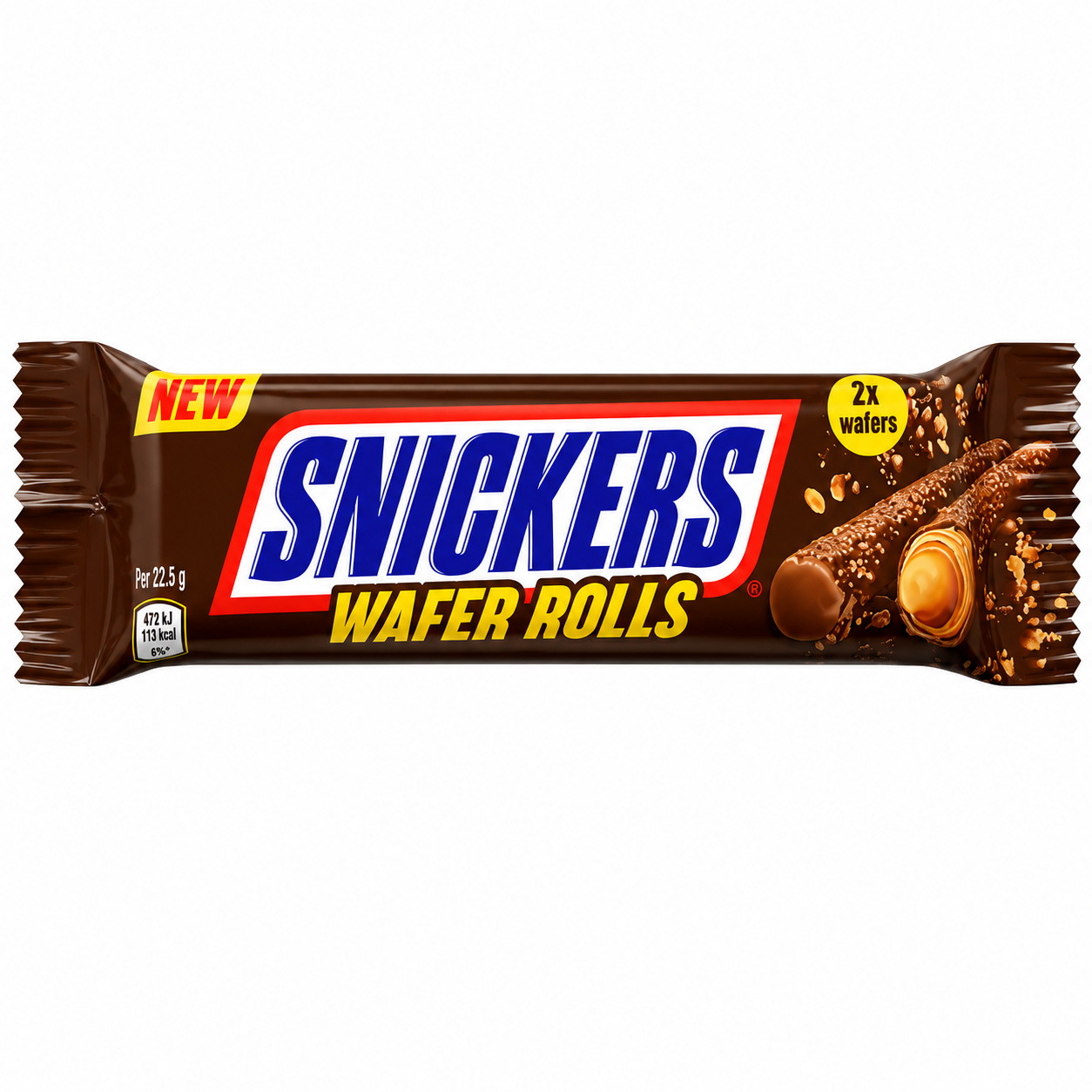 Snickers Wafer Rolls 12 x 24g