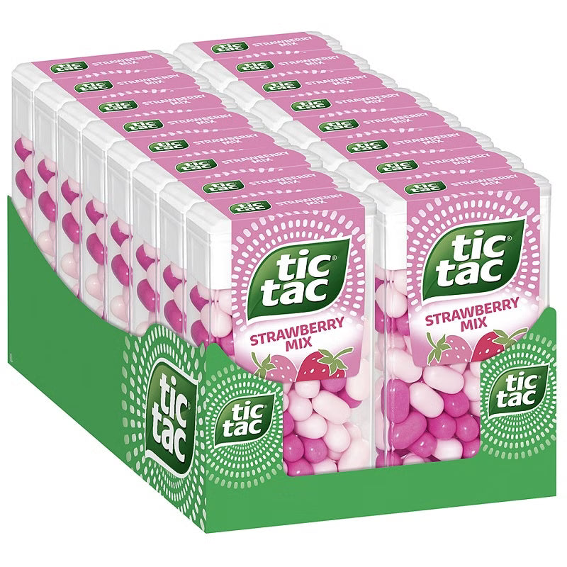 Tic Tac Strawberry Mix Big Pack Display 20 x 13 g (260 g)