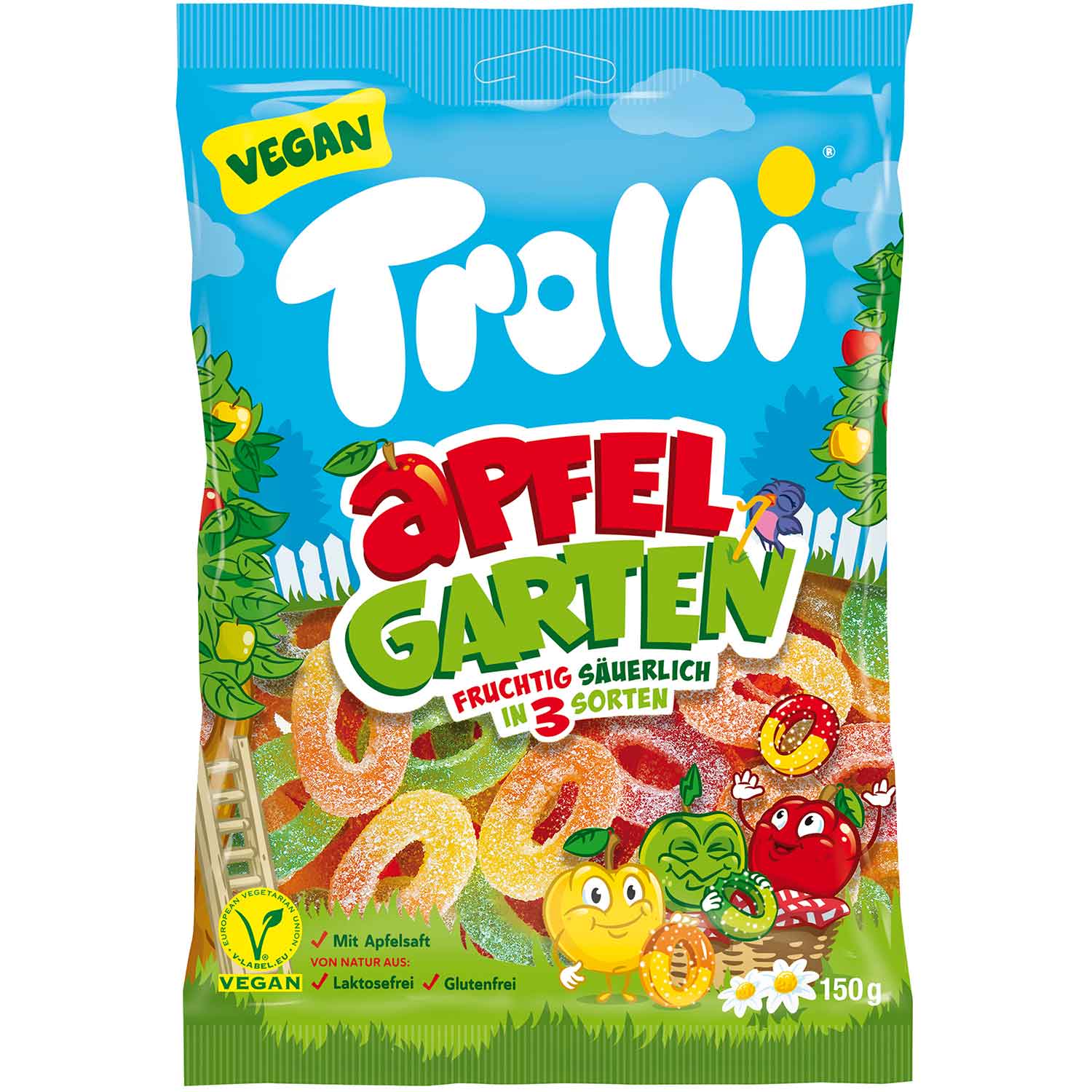 Trolli Apfelgarten Vegan 150 g