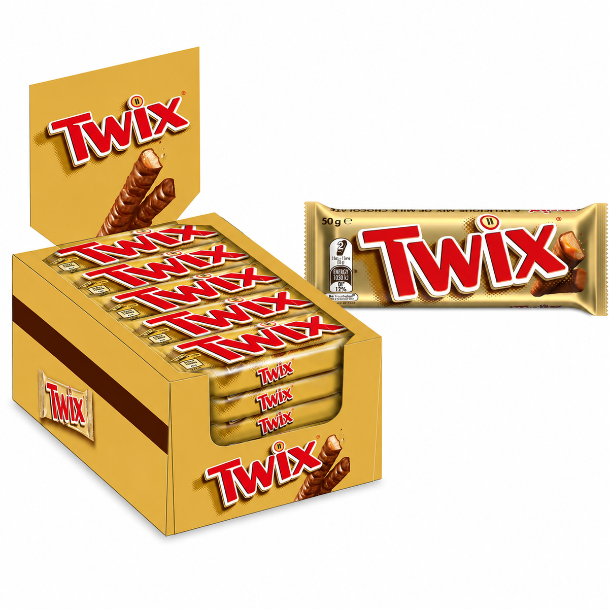 Twix Doppelriegel 25 x 50 g