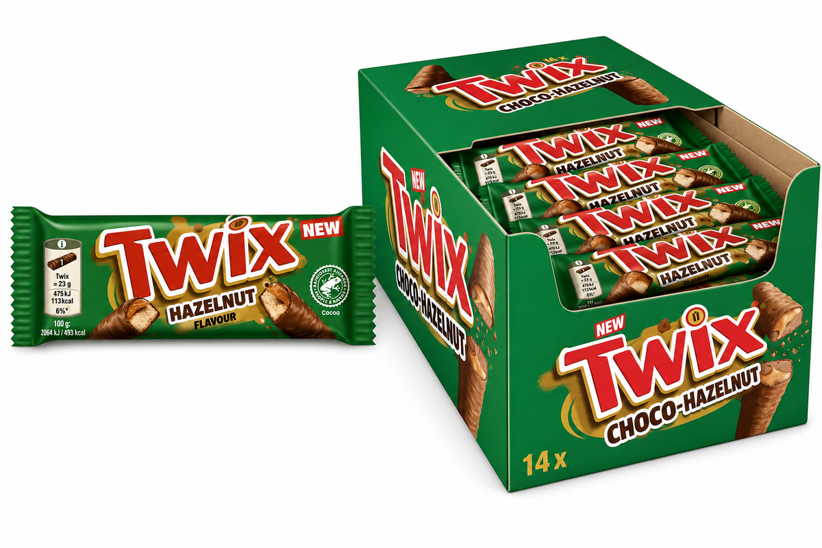 Twix Hazelnut Flavour 30 x 46g