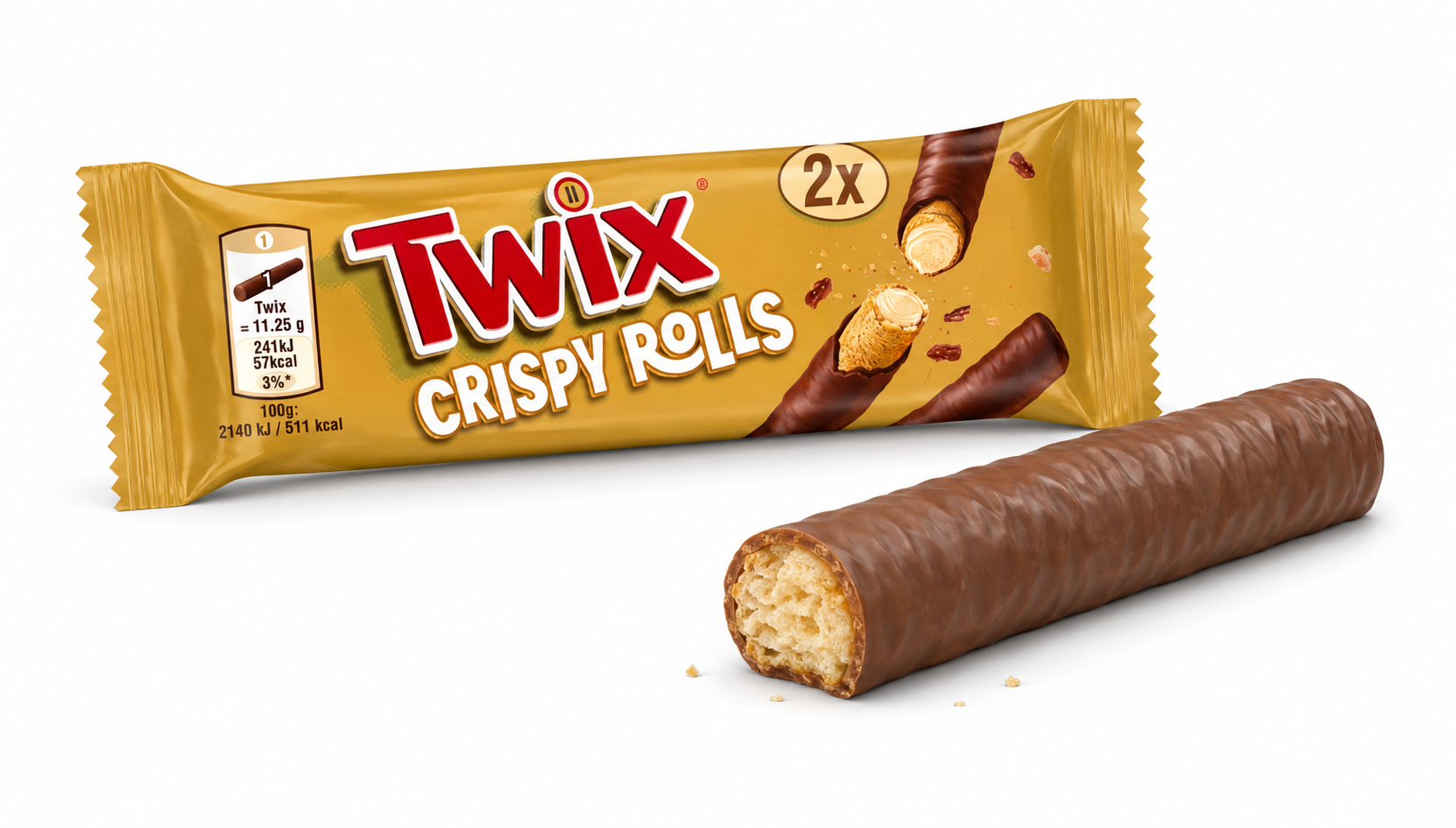Twix Wafer Rolls 12 x 22,5g