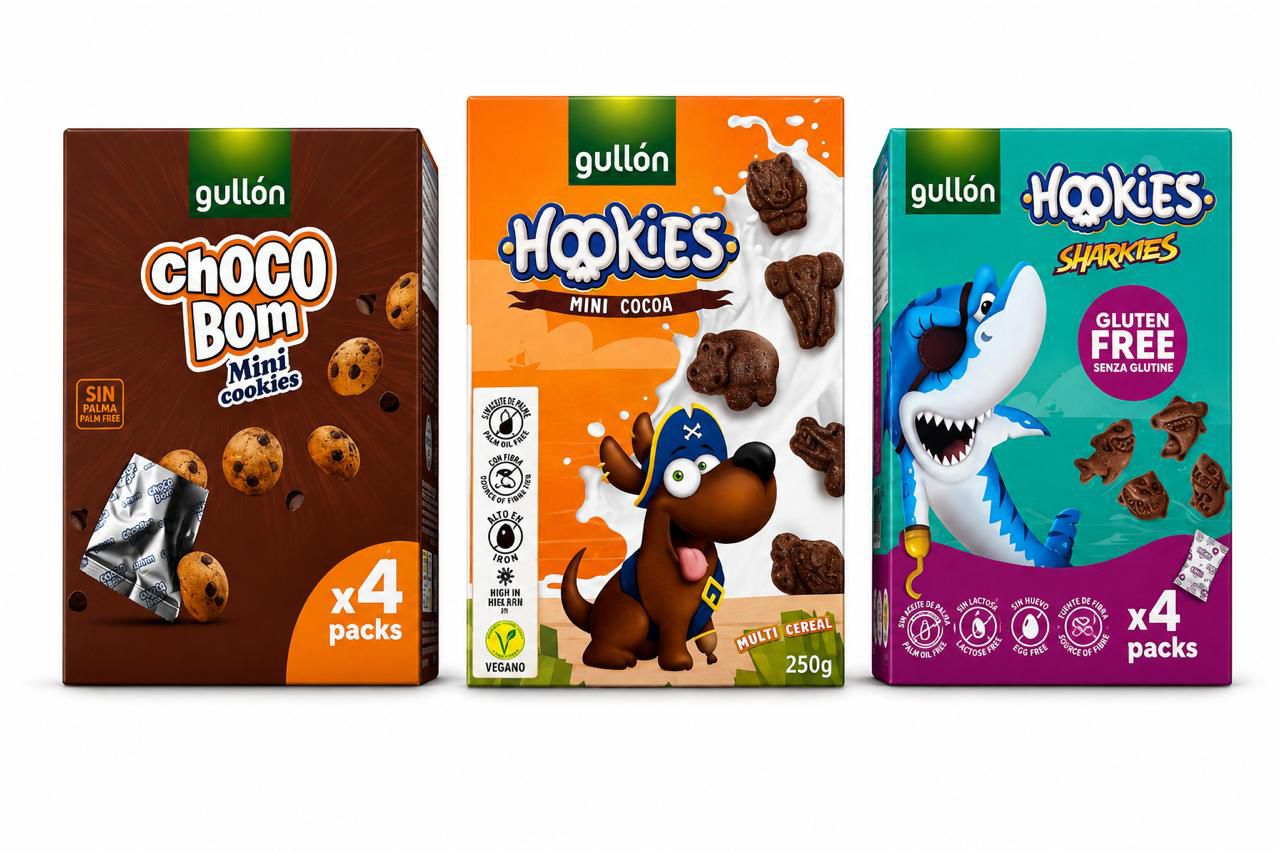 Gullón Kids Bundle Choco Bom & Hookies