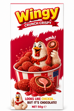 Wingy Strawberry Chicken Chocolate 50 g