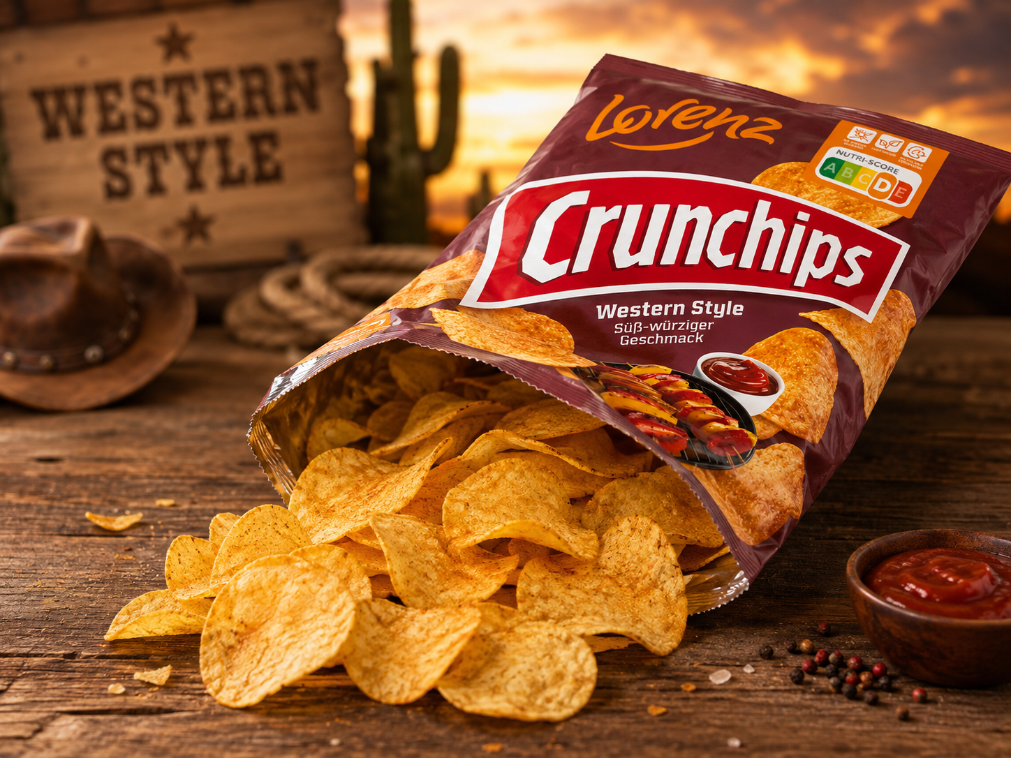Crunchips Western Style 150g