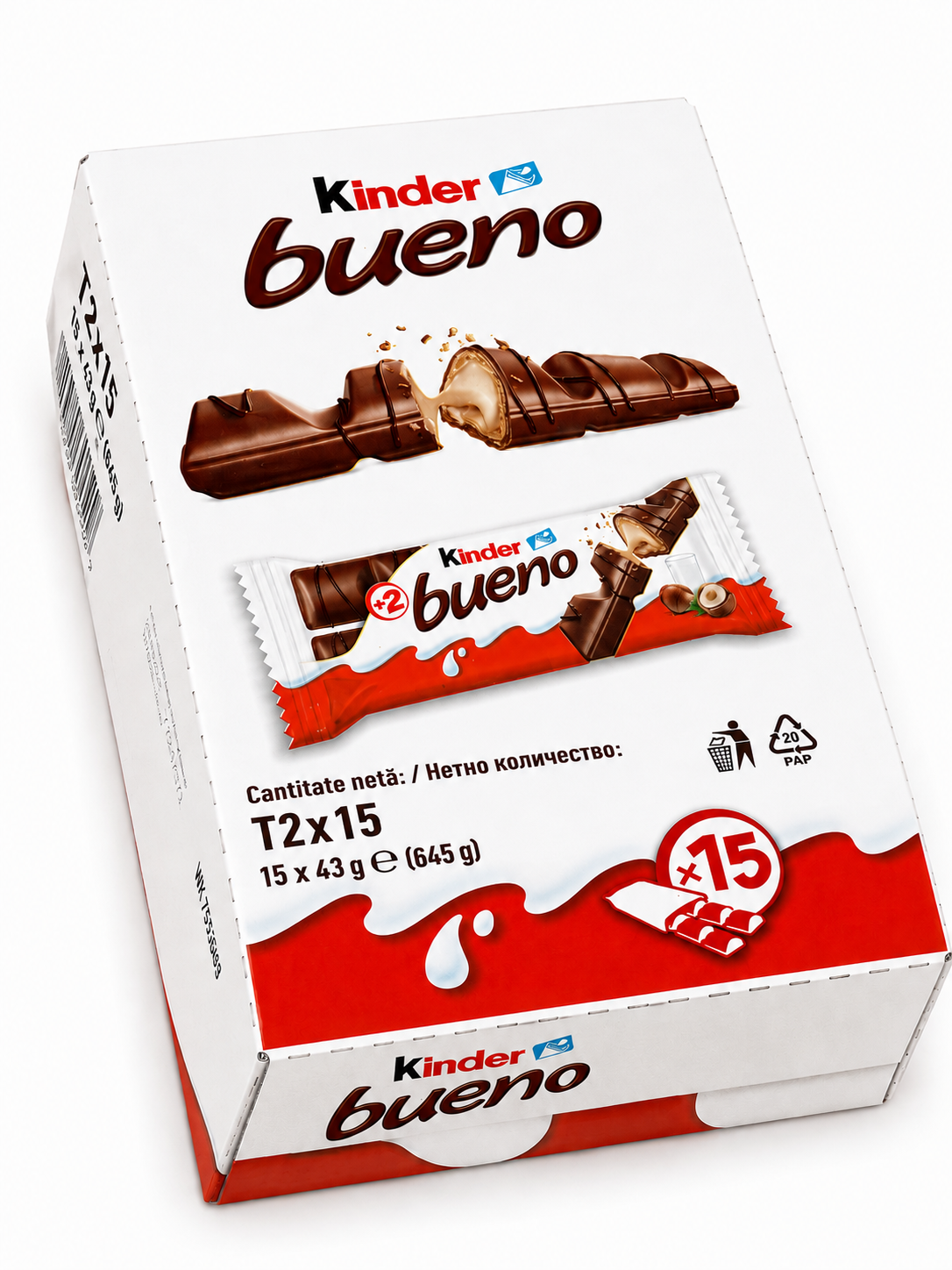 Kinder Bueno 15 x 43 g