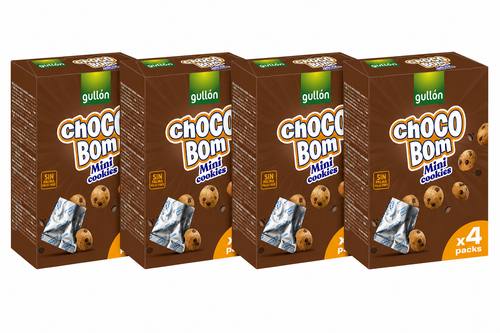 Gullón Chocobom Mini Cookies 4 x 160g